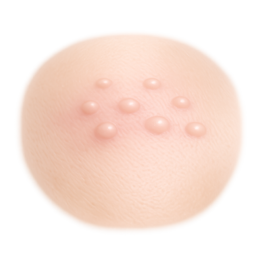 Illustration showing inflammation and factors that can contribute to PIE